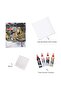 Fluid Acrylic Colour, Canvas And Apron Kit – Monochrome Shade - 2