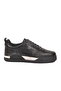 Black White Genuine Leather Men's Casual Shoes
