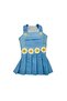 Daisy Dots Dress Blue - 2