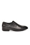 Black Genuine Leather Men's Classic Shoes - 2