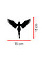 Angel Winged Woman Sticker - Angel Silhouette Car Sticker - Car Sticker Accessory 15X13Cm - 3