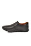 Black Genuine Leather Men's Casual Shoes - 4