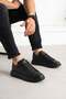 Men's Sneaker Daily Comfortable Sole Sports Shoes Black Black - 2