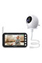 Lumi Smart Baby Monitoring Camera with 4.3"Display Screen 1280x720P Camera Resolution, Two way Talk