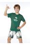 Men's Waiter Boy Short Sleeve Shorts Pajama Set Summer - 7