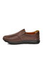 Brown Genuine Leather Men's Casual Shoes - 4