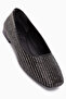 Josie Black Stone Women's Ballerinas