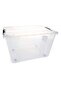 Storage Box, 52L, Clear - 6