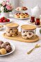2-Piece Glass Breakfast Set – Sugar Bowl & Jam Bowl with Bamboo Lid - 3