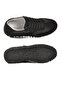 Black genuine leather women's casual shoes - 5