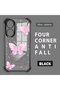 Realme C55 Compatible Stylish Butterfly Pattern Drop-Resistant Case - 2