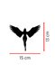 Angel Winged Woman Sticker - Angel Silhouette Car Sticker - Car Sticker Accessory 15X13Cm - 4