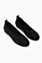 Rena Black Stone Knitwear Ballerina - 3