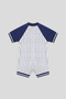 Baby Boy Striped Overall Suit - 3