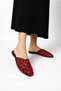 Women's Shiny Sequin Detailed Daily Comfortable Home - Dowry - Bohça House Slippers - 4