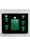 Luxury Stone-Engraved Steel Flask Set 240 ml with 4 Cups Camping Outdoor Pocket Flask Gift - 8