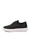 Black Lace-Up Men's Casual Shoes - 4