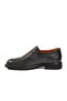 Black Genuine Leather Men's Classic Shoes - 4