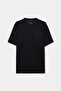 Ds Damat Comfort Fit Black Soft Viscose Blended Comfortable Crew Neck T-Shirt - 6