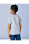 Boys Grey Printed T-Shirt - 3