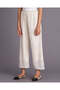 Senior Girls Beige Wideeg Trouser