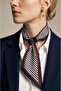Double-Sided Different Patterned Tie Scarf