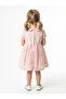 Girl's Summer Dress 9-24 Months 53152 Pink - 2
