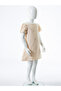 Girl's Summer Dress 2-5 Years 53274 Beige - 4