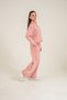 The City That Never Sleeps Printed Top with Front Zipper and Bottom Top Tracksuit Set for Girls - 2
