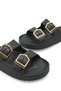 Luna Fia Women's Slippers 001244 Black - 2