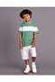 Boys Green Cut And Sew T-Shirt - 2