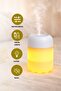 Ultrasonic Air Humidifier - Quiet Steam Maker, Aroma Diffuser, and Warm Led Night Light - 2