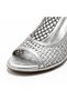 Women's Hand Knitted Heeled Shoes 8 cm Thin Heel Stylish Summer Shoes - 5