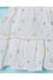 Infant Girls White Schiffli Dress With Bloomers - 5