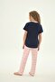 8999 Girls' Printed Pajama Set - 4