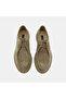 Men's Dark Beige Lace-Up Classic Suede Shoes - 6