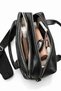 Women's Black Premium Shoulder Bag with Cross Strap, 3 Compartments, Stylish Daily Hand and Shoulder Bag - 3