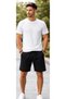 Unisex Slim Fit T-Shirt & Shorts Combination Set |   Relaxed Fit Casual 2-Piece Sports Set T-Shirt and Shorts