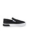 Womens Cali Star Slip-On Leather Sneakers - Black - 5