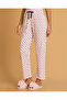 Women Pink Printed Cotton Pyjama Bottom