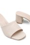 Carina Gioia Women's Heeled Slippers 0012200 Skin Color - 2