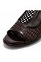 Women's Hand Knitted Heeled Shoes 8 cm Thin Heel Stylish Summer Shoes - 3