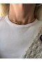 Letter D Luna Ring Choker Necklace