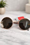 Unisex Round Frame Sunglasses - 2