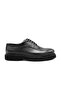 Luka black men's leather shoes