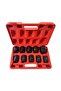 Ndset34 3/4 Six Corner Socket Set 10 Pieces