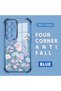 Samsung Galaxy S22 Ultra Compatible Beautiful Flower Pattern Drop-Resistant Protective Case - 2
