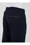 Navy Blue Men's Sweatpants Comfortable Cut Basic Straight Leg Casual Sports Sweatpants - 7