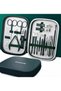 Manicure Pedicure Set with Bag 18 Pieces Hand Foot Nail Care Nail Clipper Professional Full Set