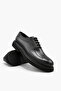 Luka black men's leather shoes - 7